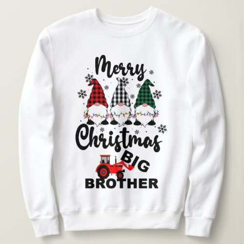 Merry Christmas Beloved Big Brother Sweatshirt