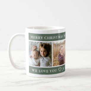 Merry Christmas Best Grandpa Custom Coffee Mug