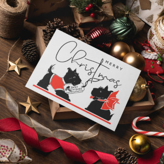 MERRY CHRISTMAS | Best Wishes Scottie Dogs