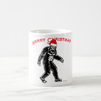 Merry Christmas Bigfoot Sasquatch Yeti Coffee Mug