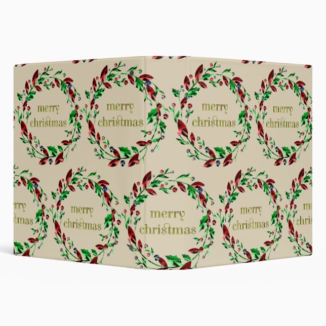 Merry Christmas Binder (Background)