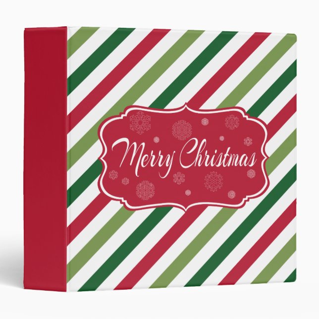 Merry Christmas Binder (Front/Spine)
