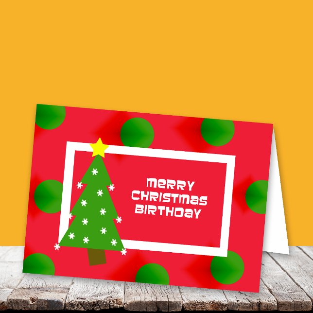 Merry Christmas Birthday Card (Creator Uploaded)