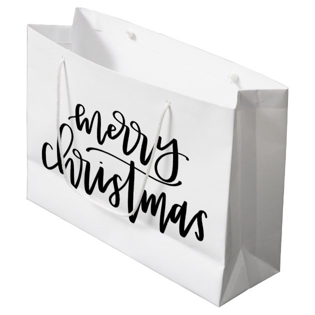 Black christmas best sale gift bags