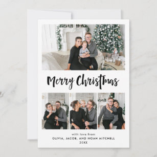 Black And White Christmas Cards Zazzle 100 Satisfaction Guaranteed