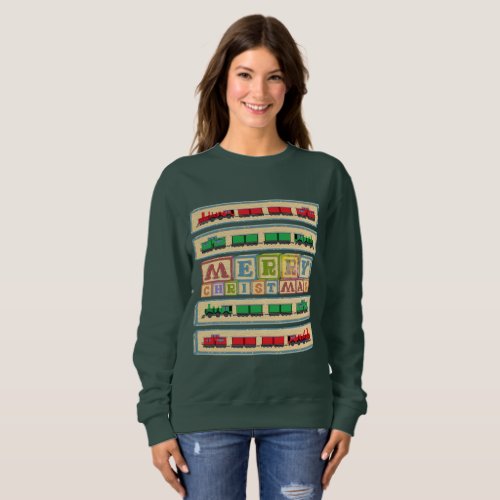 Merry Christmas Block Party Sweater