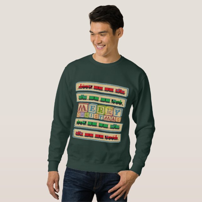 Merry Christmas Block Party Sweater (Front Full)