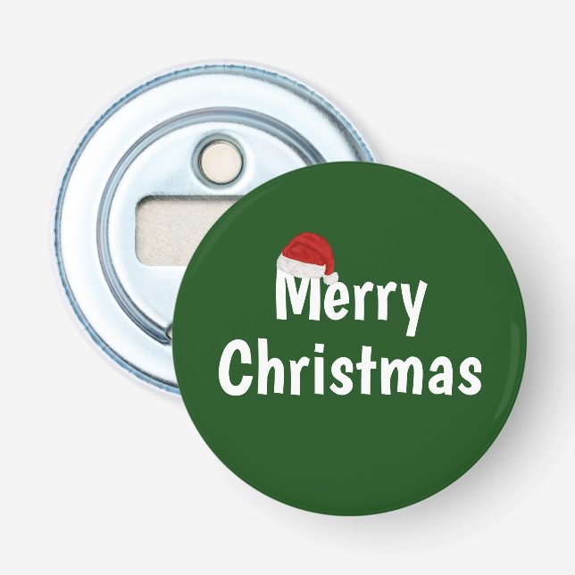 Merry Christmas Bottle Opener (Front)