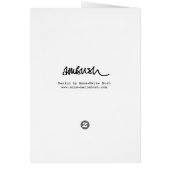 Merry Christmas Boyfriend Polar Bears Card (Back)