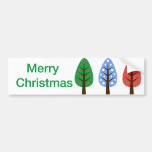 Merry Christmas Bumper Sticker