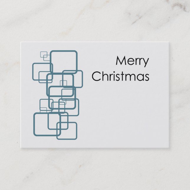 Merry Christmas Business Card (Front)