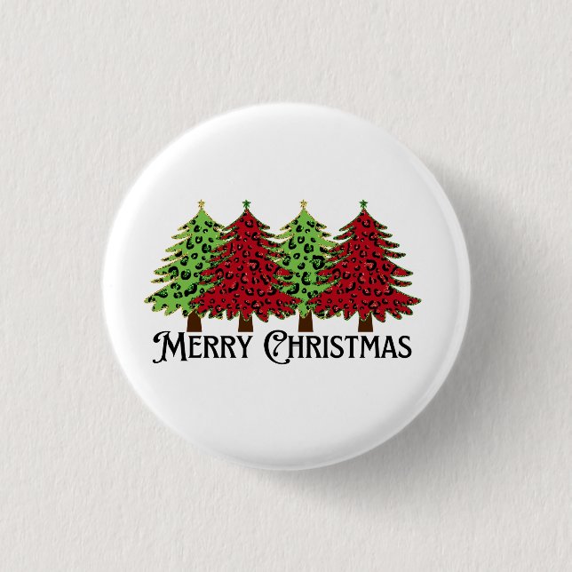 Merry Christmas  Button (Front)