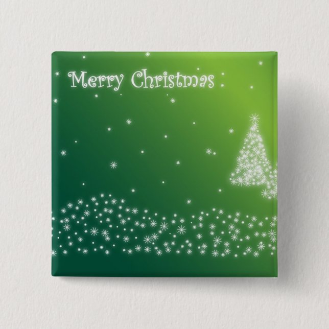 Merry Christmas Button (Front)