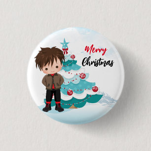 Merry Christmas Button