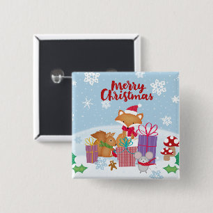 Merry Christmas Button
