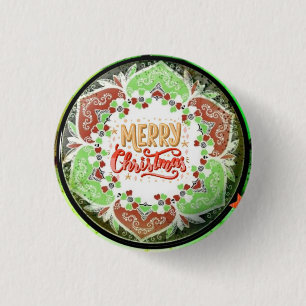 Merry Christmas Button