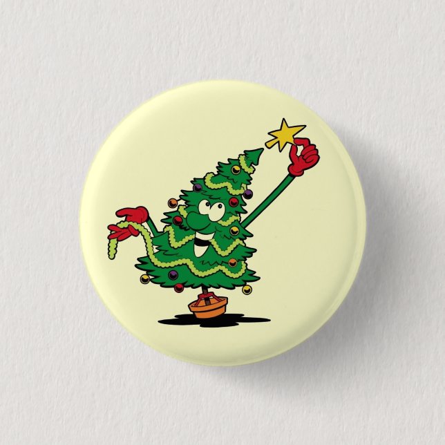 Merry Christmas - Button (Front)