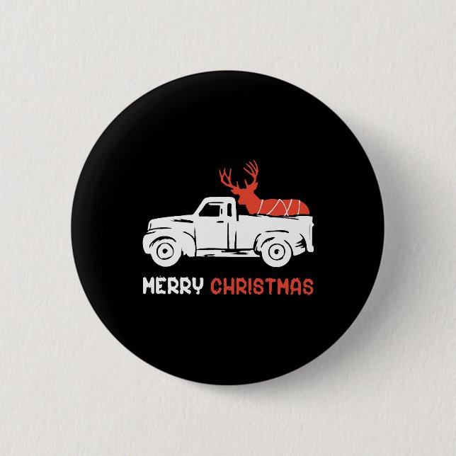 MERRY CHRISTMAS                        BUTTON (Front)