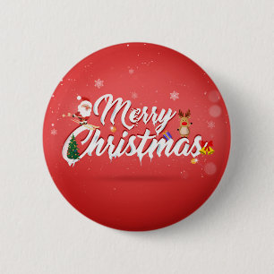 Merry christmas button