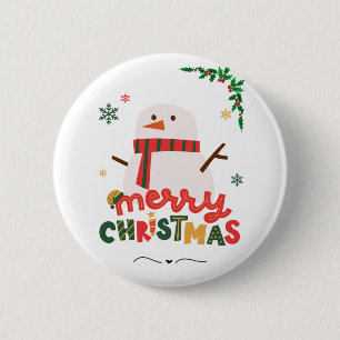 Merry Christmas Button