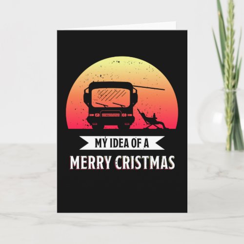 Merry Christmas _ Camper van RV Gift Card