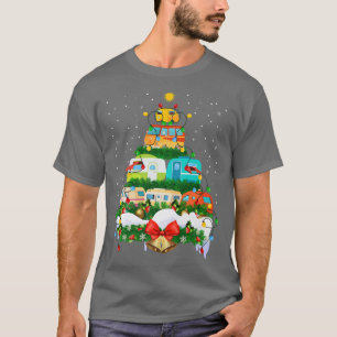 Merry Christmas Camping Lover Funny Camper Christm T-Shirt