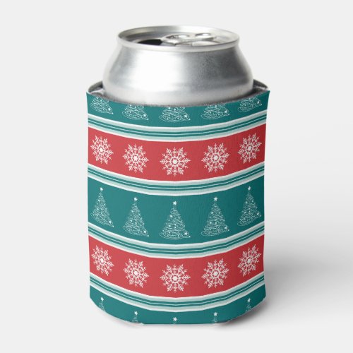 Merry Christmas Can Cooler