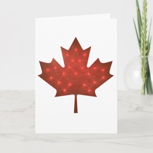 Merry Christmas Canada Holiday Card