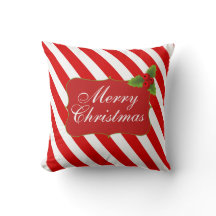 Merry Christmas Candy Cane Stripes