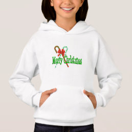 Merry Christmas Candy Canes Hoodie