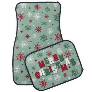 Merry Christmas Car Mat