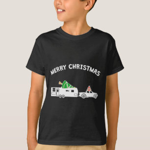 Merry Christmas - Caravan Camper Rv Trailer Christ T-Shirt