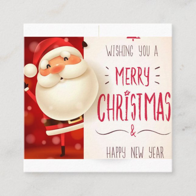 Merry Christmas card  (Front)