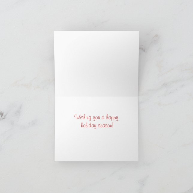 Merry Christmas Card (Inside)