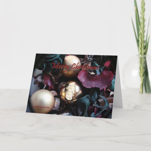 Merry Christmas - Card (Front)