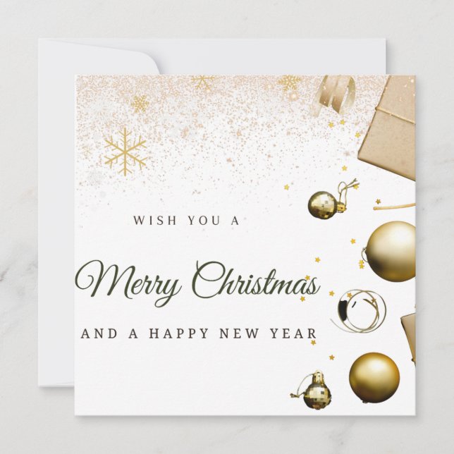 Merry Christmas Card (Front)