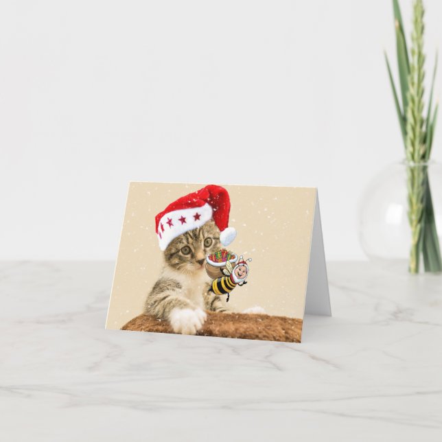 Merry Christmas.  Card (Front)