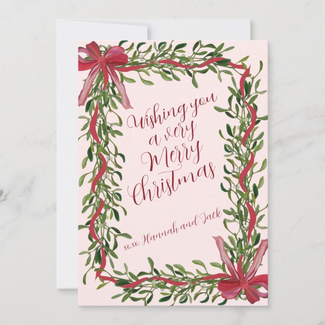 Merry Christmas Card (Front)