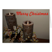 Merry Christmas, card (Front Horizontal)