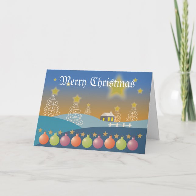 Merry Christmas Card (Front)
