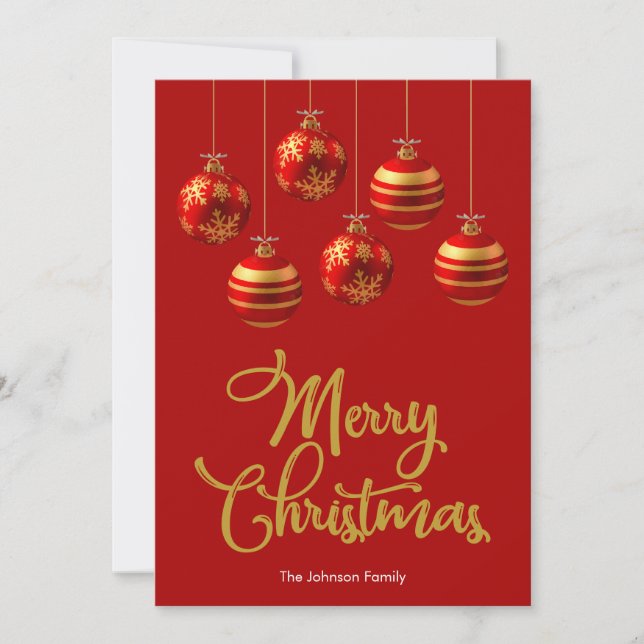 Merry Christmas Card (Front)