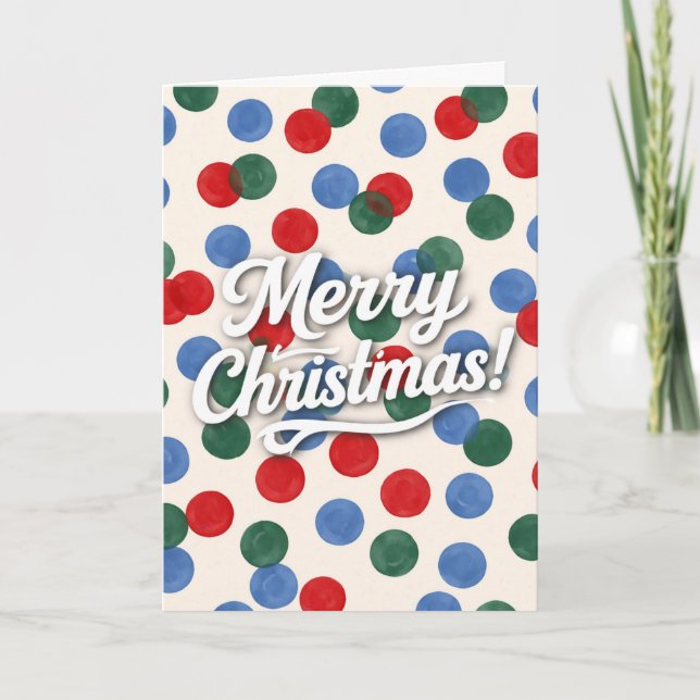 Merry Christmas Card (Front)
