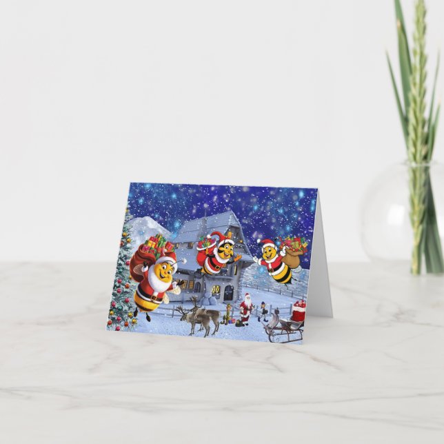 Merry Christmas. Card (Front)