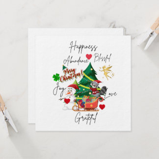 Merry Christmas Card | Festive Holiday Greeting