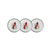 Cardinal Golf Ball Marker