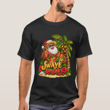 Merry Christmas Caribbean Santa Tee | Tee