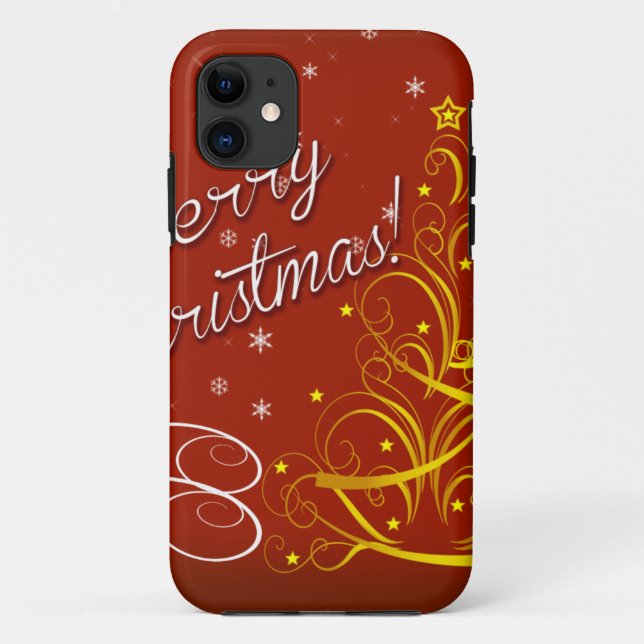 Merry Christmas Case-Mate iPhone Case (Back)