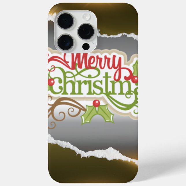 Merry Christmas  Case-Mate iPhone Case (Back)