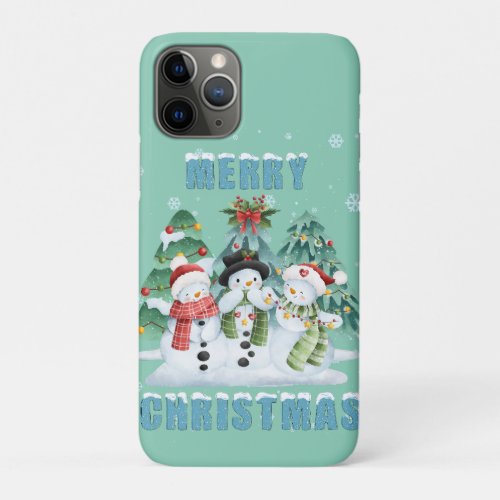 Merry Christmas iPhone 11 Pro Case