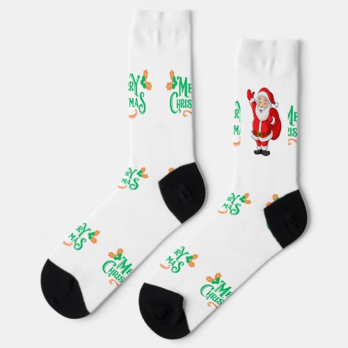 Merry Christmas Celebration Super soft gifts Cool Socks